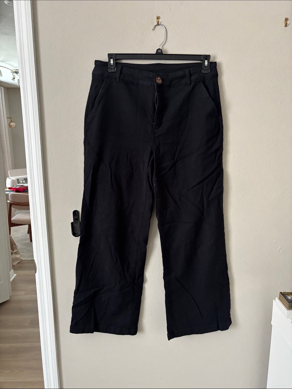 Style & Co Black Wide Leg Pants